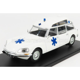 EDICOLA CITROEN DS20 BREAK SW STATION WAGON AMBULANCE 1974 - WHITE 1/24