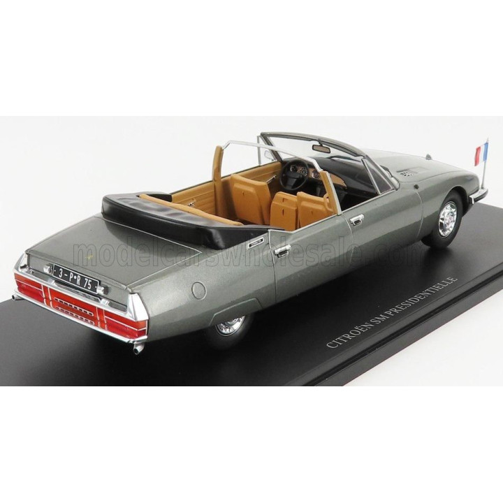 EDICOLA CITROEN SM PRESIDENTIELLE CABRIOLET 1972 - GREY MET 1/24