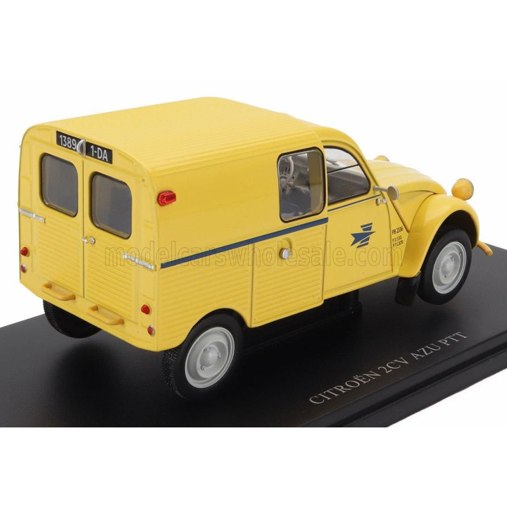 EDICOLA CITROEN 2CV AZU VAN PTT 1954 - YELLOW 1/24