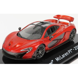 EDICOLA McLAREN P1 2013 - CON VETRINA - WITH SHOWCASE - COPPER MET CARBON 1/43