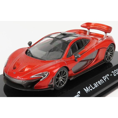EDICOLA McLAREN P1 2013 - CON VETRINA - WITH SHOWCASE - COPPER MET CARBON 1/43
