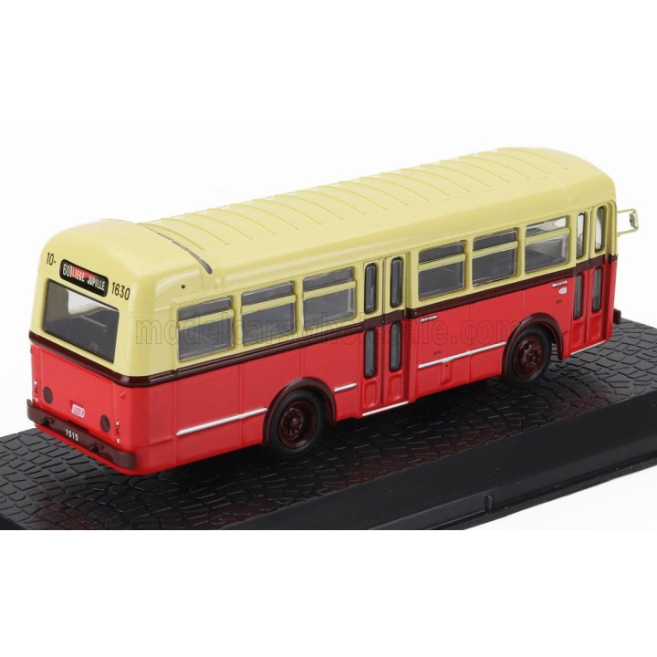 EDICOLA BROSSEL JONCKHEERE AUTOBUS 1957 - DAMAGE DISPLAY BOX - ORANGE CREAM 1/72