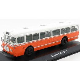 EDICOLA SCANIA VABIS D11 AUTOBUS 1969 - ORANGE WHITE 1/72