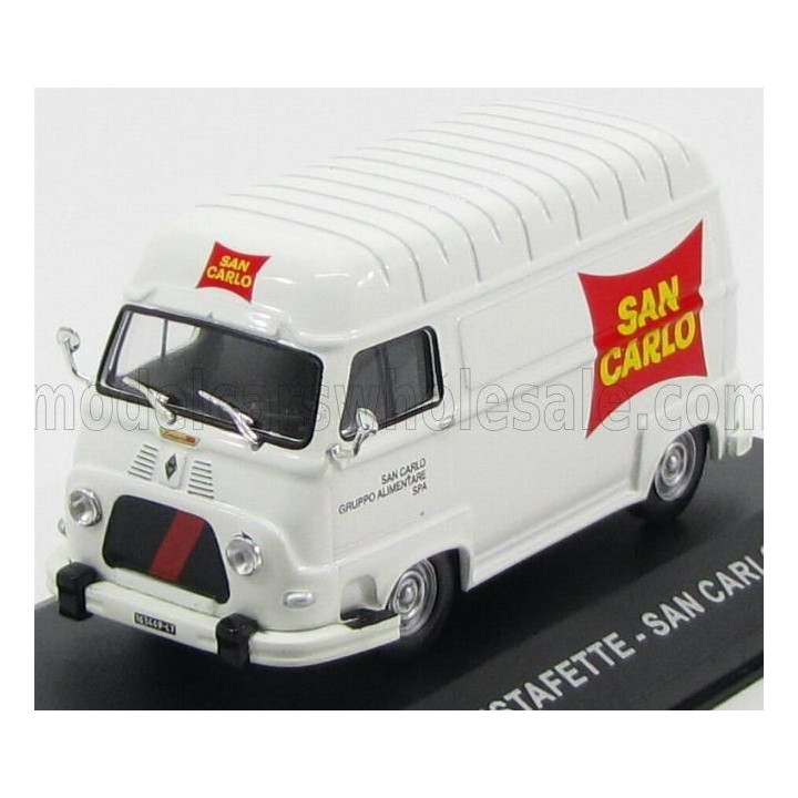 EDICOLA RENAULT ESTAFETTE VAN SAN CARLO 1975 - WHITE 1/43