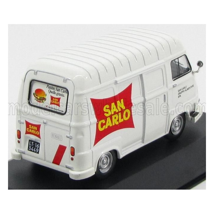 EDICOLA RENAULT ESTAFETTE VAN SAN CARLO 1975 - WHITE 1/43