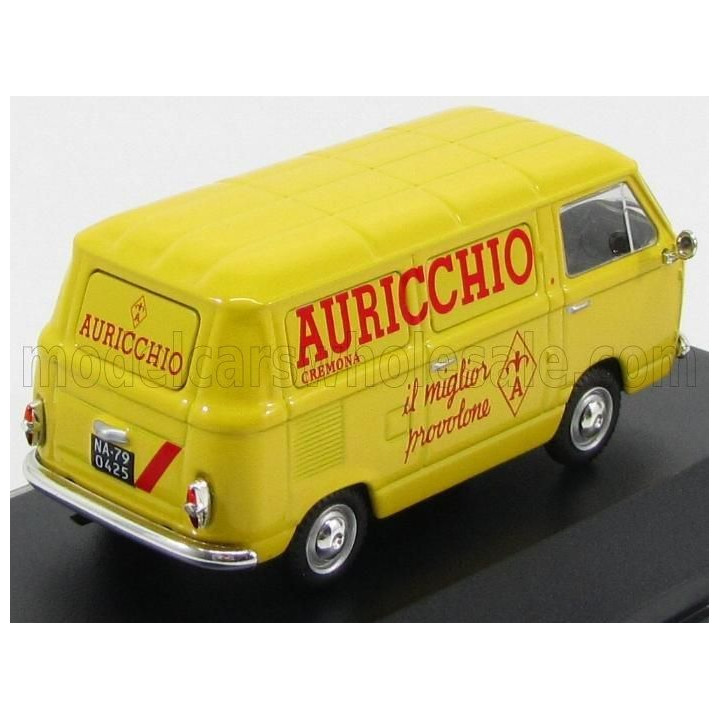 EDICOLA FIAT 850T VAN AURICCHIO 1972 - YELLOW 1/43