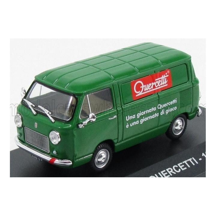 EDICOLA FIAT 850T VAN 1975 - QUERCETTI - GREEN 1/43
