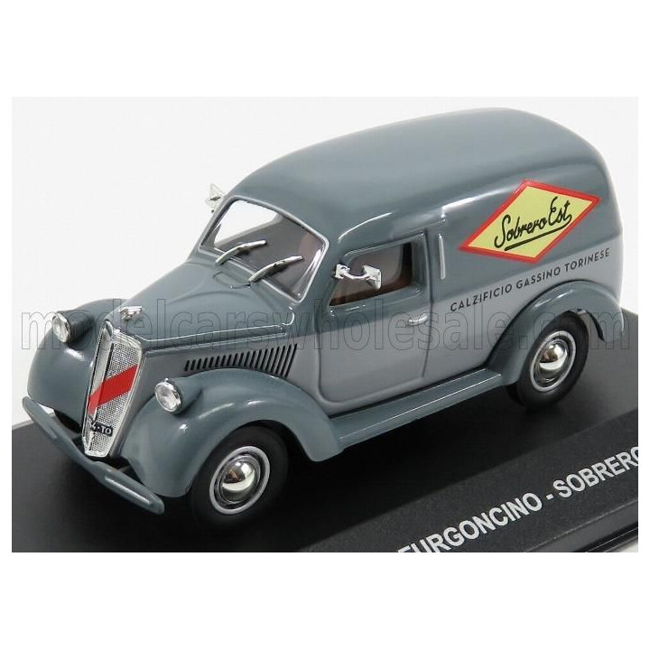 EDICOLA LANCIA ARDEA 800 FURGONCINO VAN SOBRERO EST 1948 - 2 TONE GREY 1/43