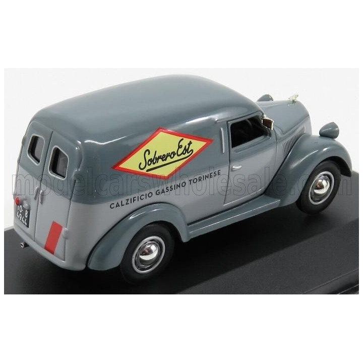 EDICOLA LANCIA ARDEA 800 FURGONCINO VAN SOBRERO EST 1948 - 2 TONE GREY 1/43