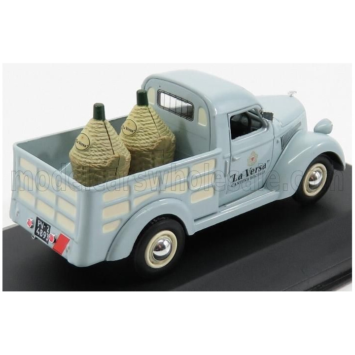 EDICOLA LANCIA ARDEA 800 CAMINCINO PICK-UP - VINO - LA VERSA 1949 - LIGHT BLUE IVORY 1/43