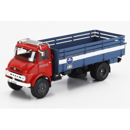EDICOLA EBRO C700 TRUCK 2-ASSI 1964 - RED BLUE WHITE 1/43