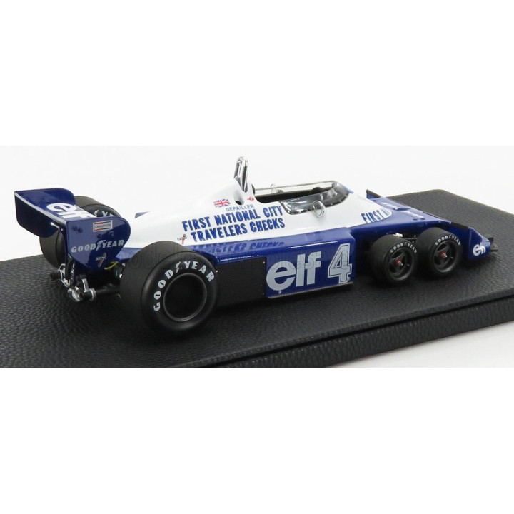 GP REPLICAS TYRRELL F1  P34/2 ELF FORD SIX WHEELS N 4 SEASON GP 1977 P.DEPAILLER - BLUE WHITE 1/18