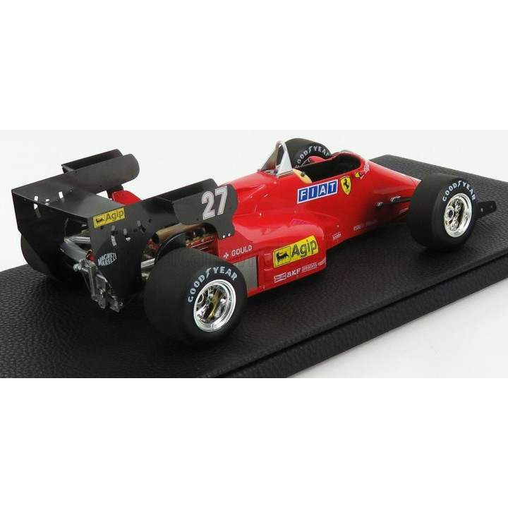 GP REPLICAS FERRARI F1 126C4 N 27 SEASON 1984 M.ALBORETO - RED 1/18