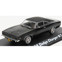 GREENLIGHT DODGE CHARGER R/T COUPE 1968 - JOHN WICK MOVIE 2014 - BLACK 1/43