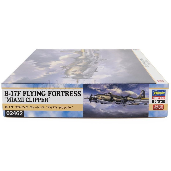 HASEGAWA BOEING B-17 FLYING FORTRESS MIAMI CLIPPER MILITARY AIRPLANE 1930 1/72