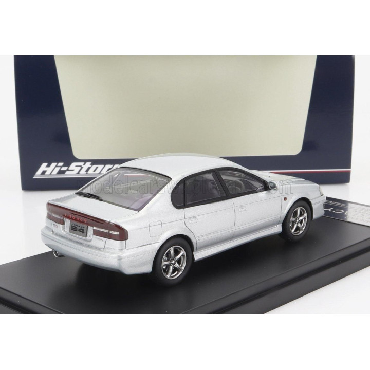 HI STORY SUBARU LEGACY B4 RSK 2001 - SILVER 1/43