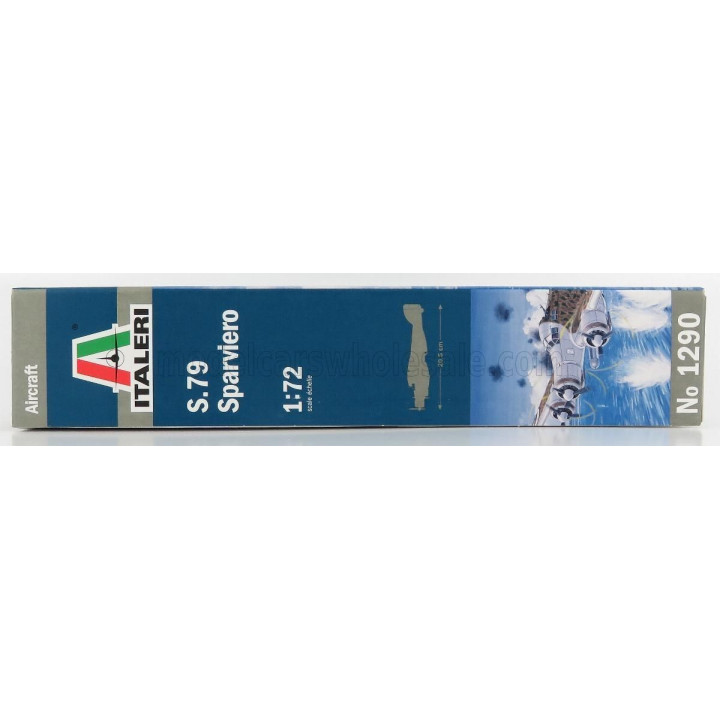 ITALERI SAVOIA MARCHETTI S.79 SPARVIERO AIRPLANE MILITARY 1942 1/72