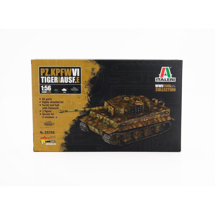 ITALERI TANK PZ. KPFW. VI TIGER I AUSF. E MILITARY 1945 1/56