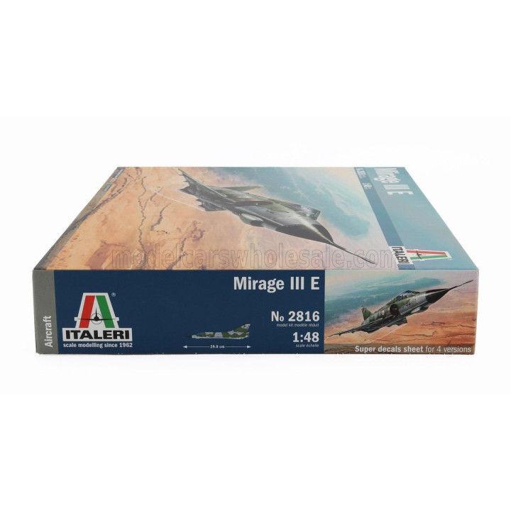 ITALERI DASSAULT AVIATION MIRAGE III-E MILITARY AIRPLANE 1992 1/48