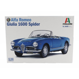 ITALERI ALFA ROMEO GIULIA SPIDER 1600 1972 1/24
