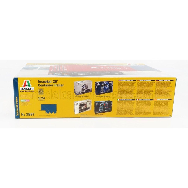 ITALERI ACCESSORIES TECNOKAR TRAILER CONTAINER 20' 1/24