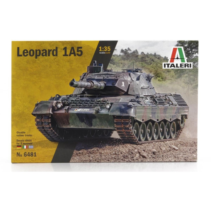 ITALERI KRAUSS-MAFFEI WEGMANN TANK LEOPARD 1 A5 1998 1/35