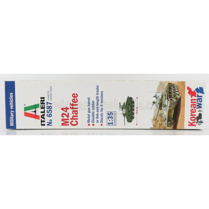 ITALERI KAMPFPANZER M24 CHAFFEE MILITARY TANK KOREAN WAR 1944 1/35