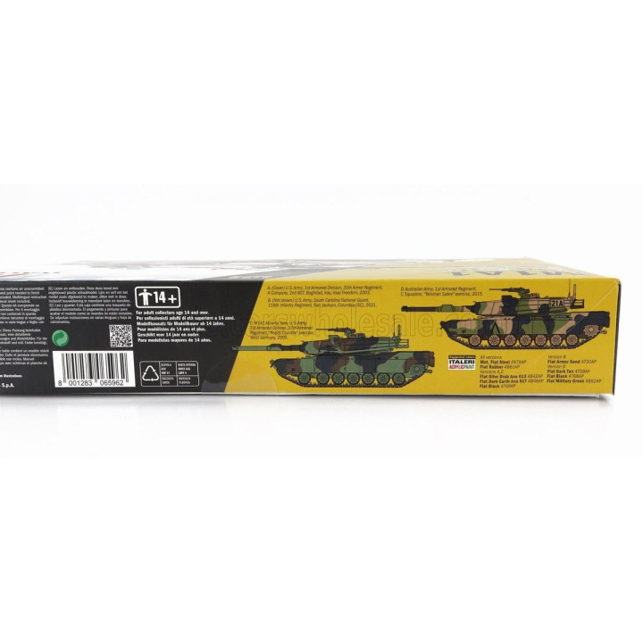 ITALERI TANK M1A1 ABRAMS MILITARY 1980 1/35
