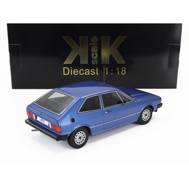 KK SCALE VOLKSWAGEN SCIROCCO MKI GTi 1976 - BLUE MET 1/18
