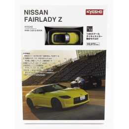 KYOSHO NISSAN FAIRLADY Z COUPE 2023 - YELLOW BLACK 1/64