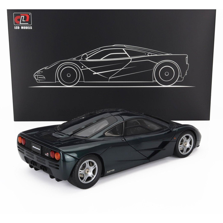 LCD MODEL McLAREN F-1 XP5 1993 - GREEN MET 1/18
