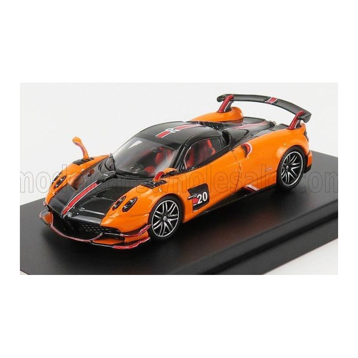 LCD MODEL PAGANI HUAYRA BC ROADSTER N 20 2017 - ORANGE BLACK 1/64