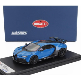 LOOKSMART BUGATTI CHIRON PUR SPORT N 16 2020 - AGILE BLUE BLACK 1/43