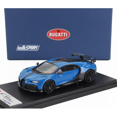 LOOKSMART BUGATTI CHIRON PUR SPORT N 16 2020 - AGILE BLUE BLACK 1/43