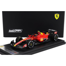 LOOKSMART FERRARI F1  SF-23 TEAM SCUDERIA FERRARI N 55 MONZA GP 2023 CARLOS SAINZ - RED BLACK 1/43