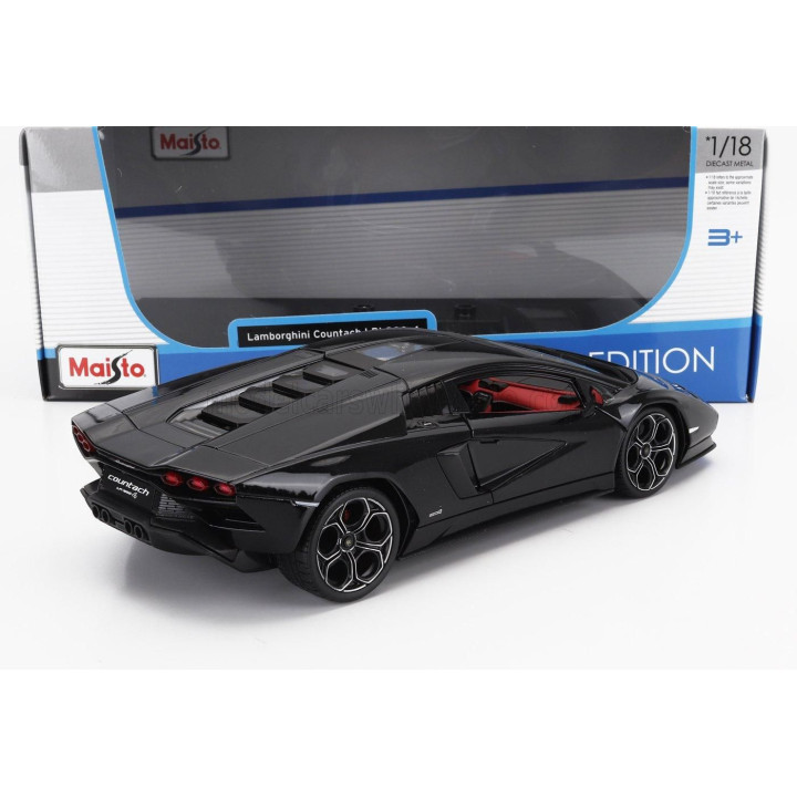 MAISTO LAMBORGHINI COUNTACH LPi 800-4 2021 - BLACK 1/18