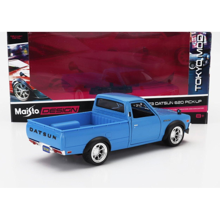 MAISTO DATSUN 620 PICK-UP CUSTOM 1973 - BLUE 1/24