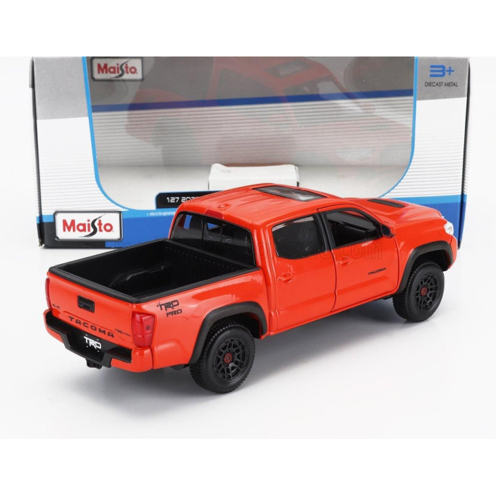 MAISTO TOYOTA TACOMA PICK-UP 2021 - ORANGE 1/27