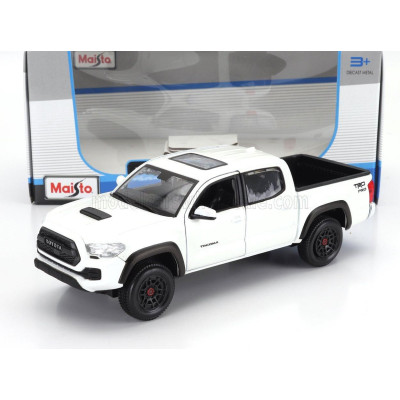 MAISTO TOYOTA TACOMA PICK-UP 2021 - WHITE 1/27