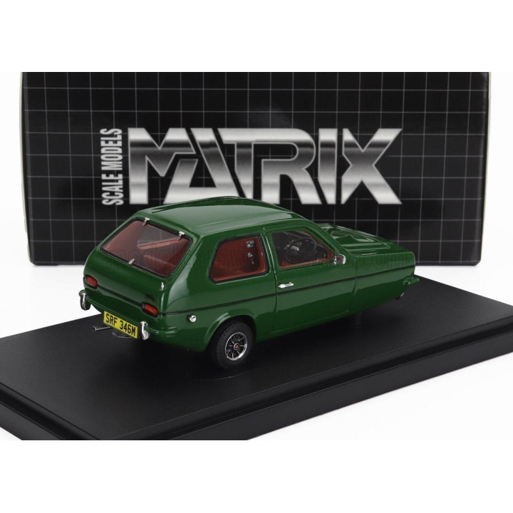 MATRIX SCALE MODELS RELIANT ROBIN SALOON 1973 - GREEN 1/43