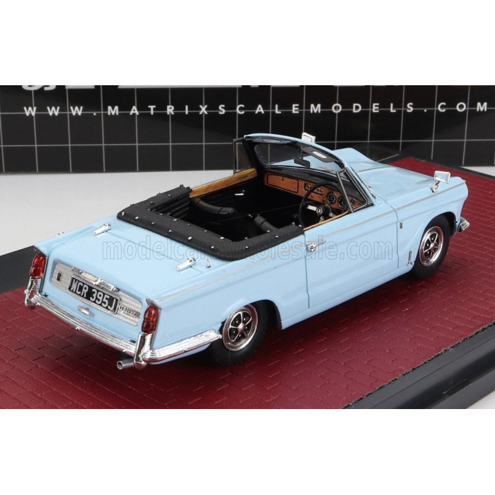 MATRIX SCALE MODELS TRIUMPH VITESSE DHC 1968 - BLUE 1/43