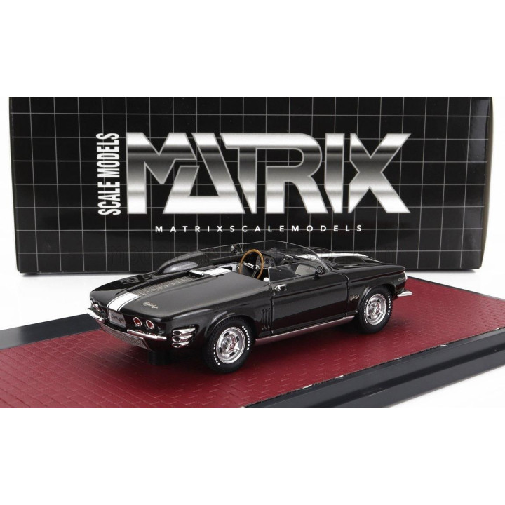 MATRIX SCALE MODELS CHEVROLET CORVAIR SUPER SPIDER XP-785 CONCEPT 1962 - BLACK 1/43