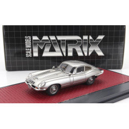 MATRIX SCALE MODELS JAGUAR E-TYPE COOMBS FRUA COUPE 1964 - SILVER 1/43