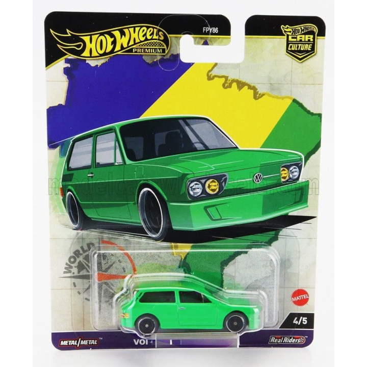 MATTEL HOT WHEELS VOLKSWAGEN BRASILIA 1975 - GREEN 1/64