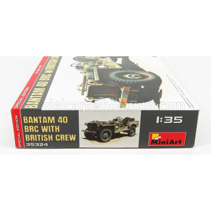MINIART JEEP BANTAM BRC40 BRITISH CREW MILITARY 1940 1/35