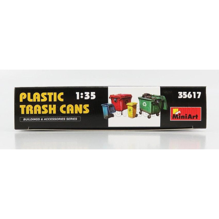 MINIART ACCESSORIES SET CESTINO E CASSONETTO RIFIUTI - TRASH CANS 1/35