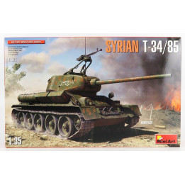 MINIART KAMPFPANZER T-34/85 MILITARY TANK SYRIAN 1944 1/35