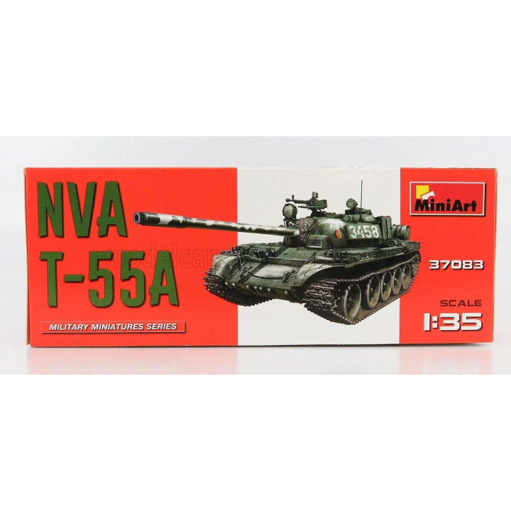MINIART UVZ TANK T-55A MILITARY 1968 1/35