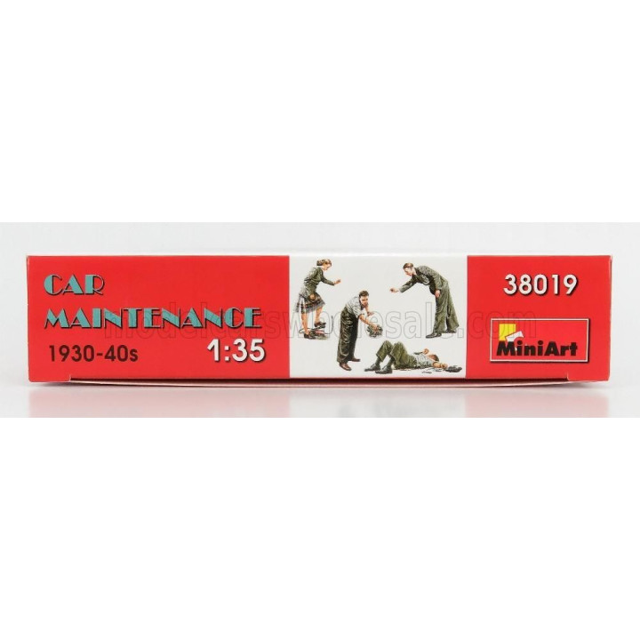 MINIART FIGURES CAR MECHANIC MAINTENANCE 1935 1/35