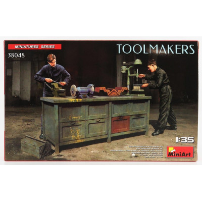 MINIART ACCESSORIES BANCO DA LAVORO - TOOLMAKERS 1/35